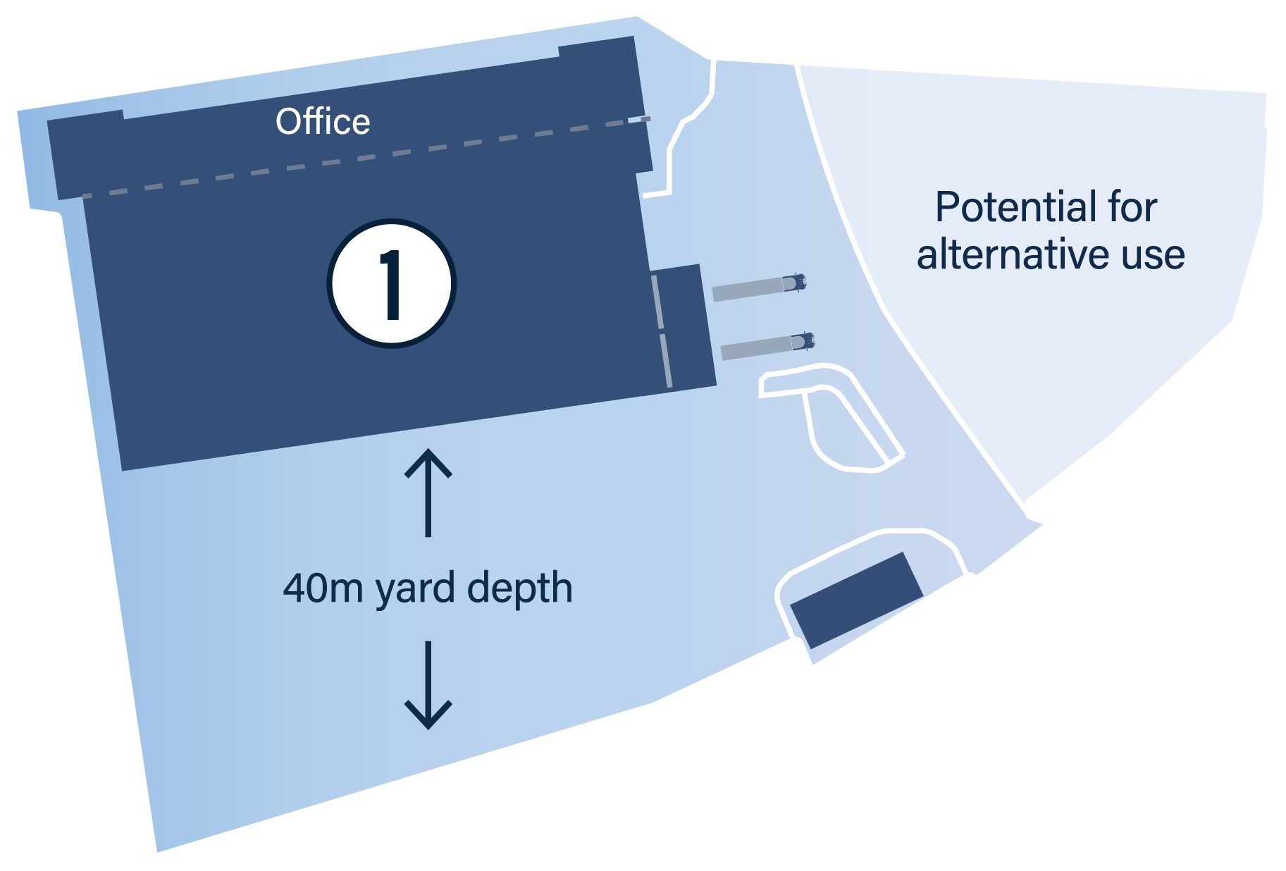 Unit One floor plan